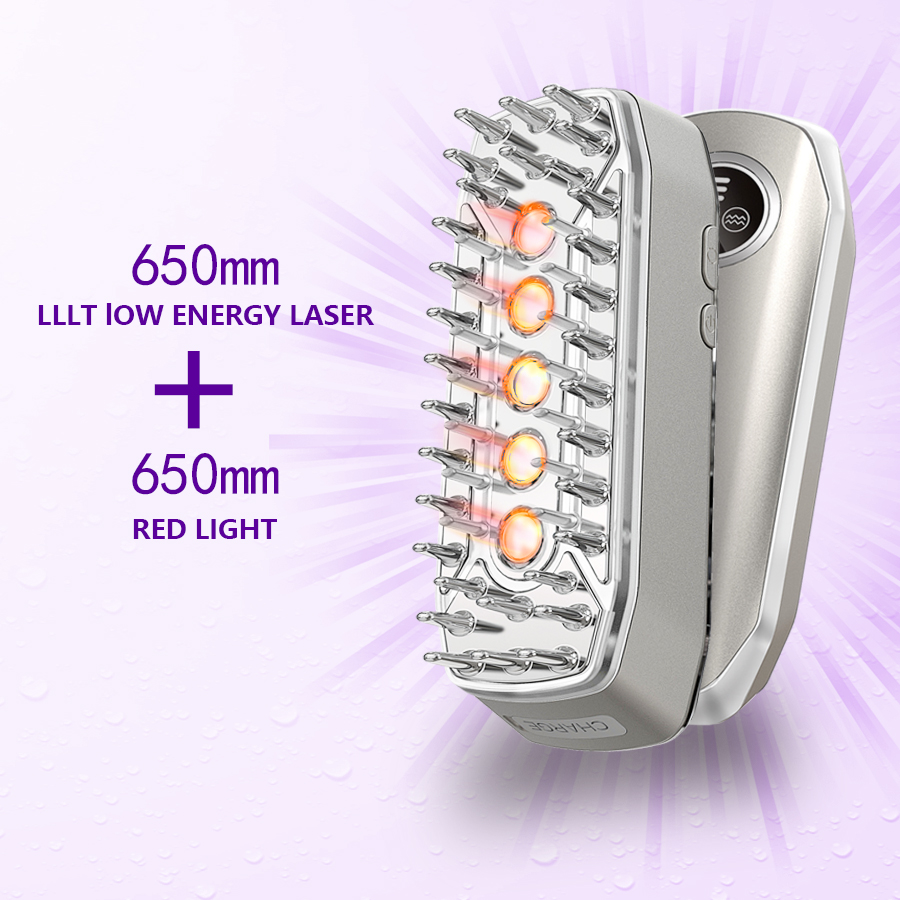 Hair Care Brand - Laser Hair Growth Comb Electric Hair