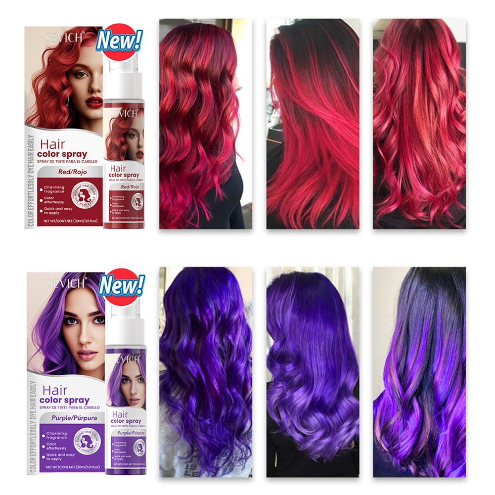 8 Colors Temporary Hair Color  - Purple Toning Shampoo 评论和价格