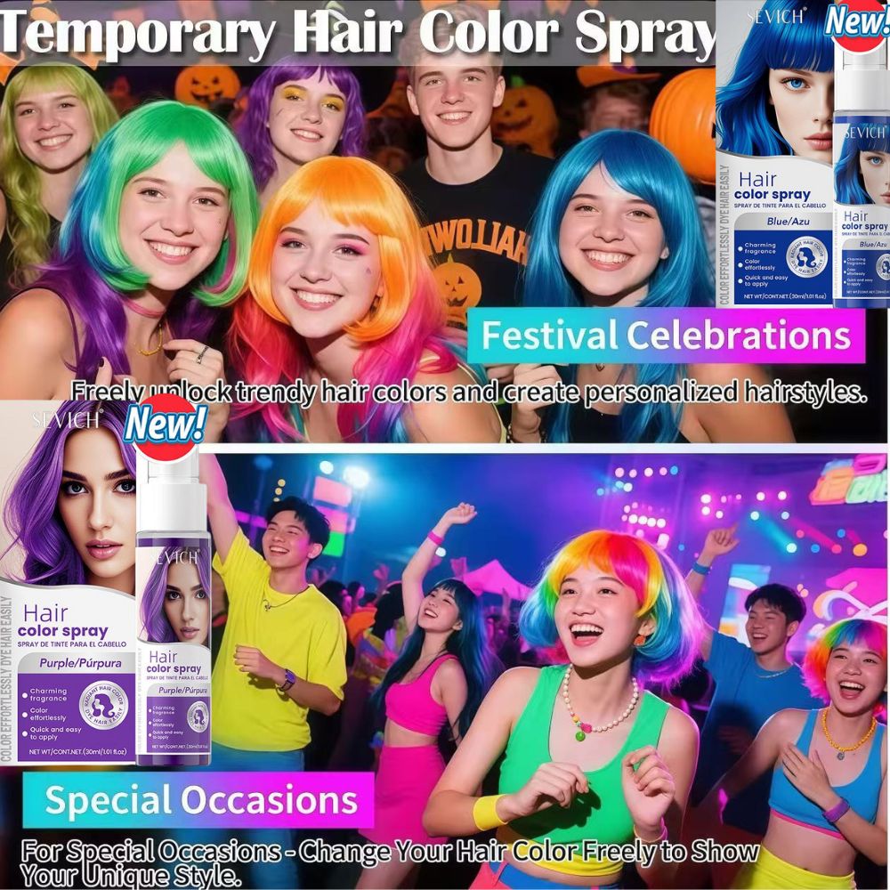 8 Colors Temporary Hair Color  - Purple Toning Shampoo 评论和价格