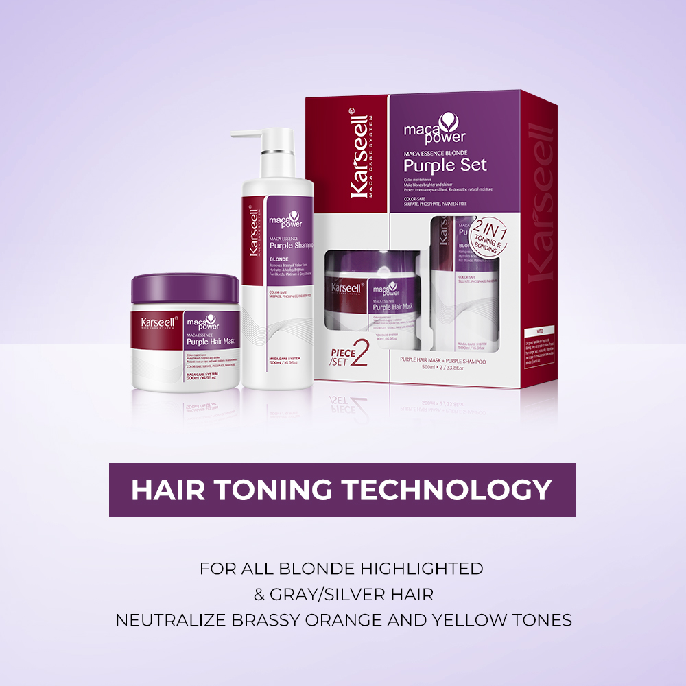 Karseell Purple Hair Mask Purp - Purple Toning Shampoo 评论和价格