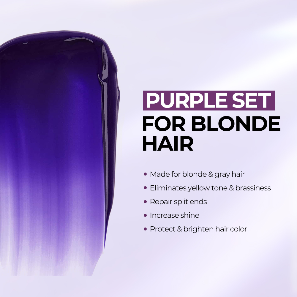 Karseell Purple Hair Mask Purp - Purple Toning Shampoo 评论和价格