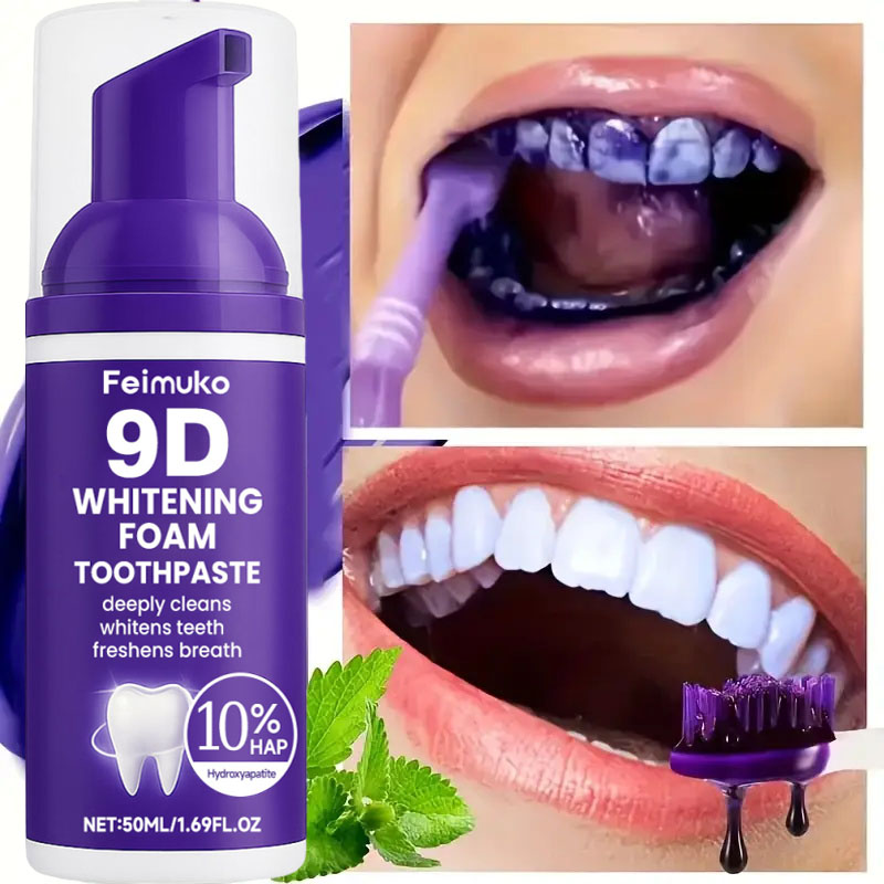 9D Purple Teeth Whitening Toot - Purple Toning Shampoo 评论和价格