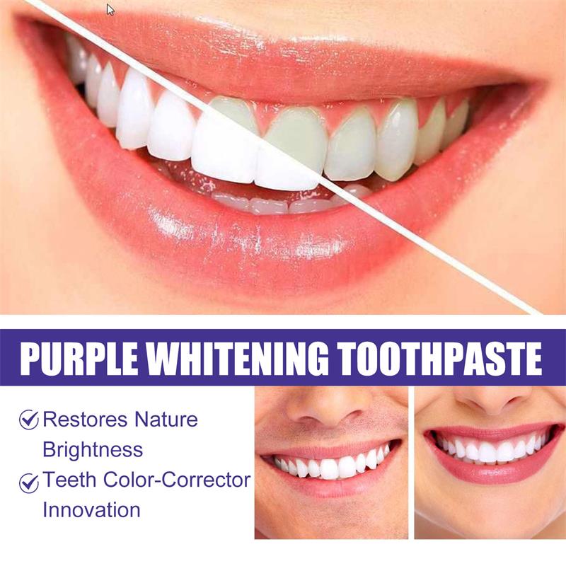 9D Purple Teeth Whitening Toot - Purple Toning Shampoo 评论和价格