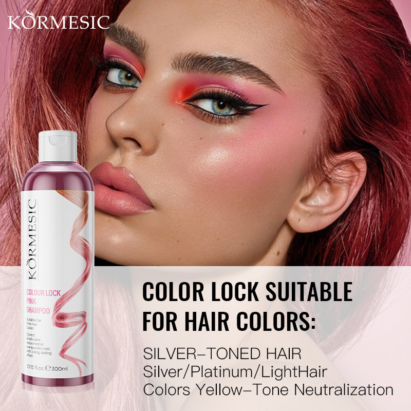 Color Locking Shampoo Pink Sil - Purple Toning Shampoo 评论和价格