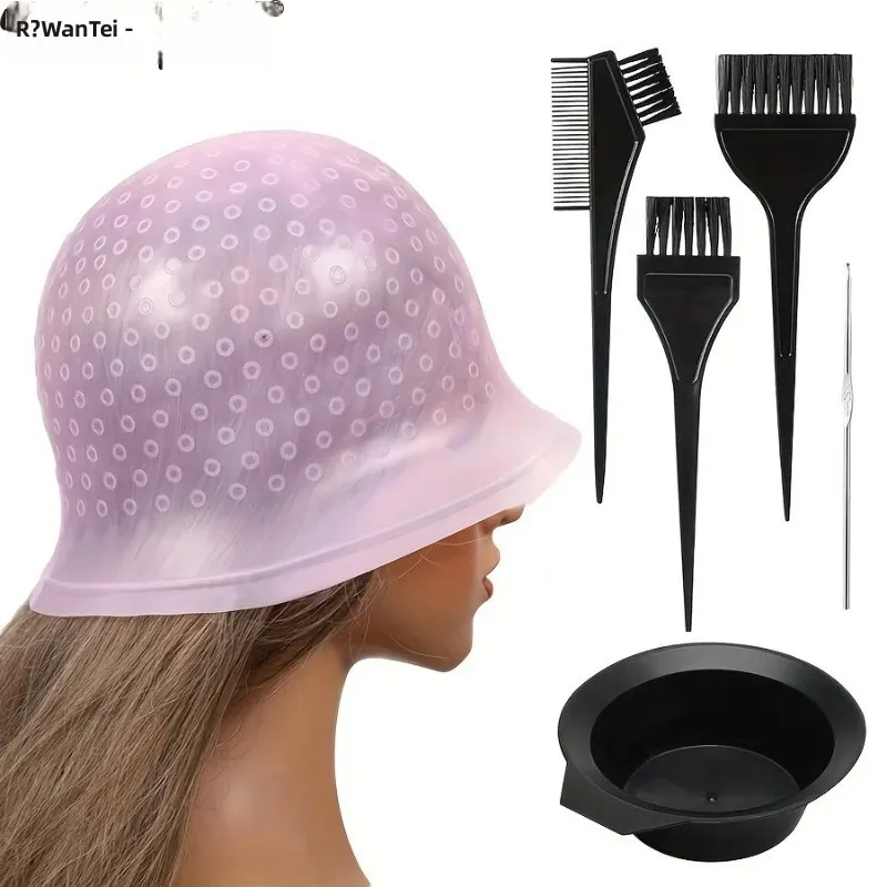Silicone Hair Coloring Cap For - Hair Care Brand 评论和价格