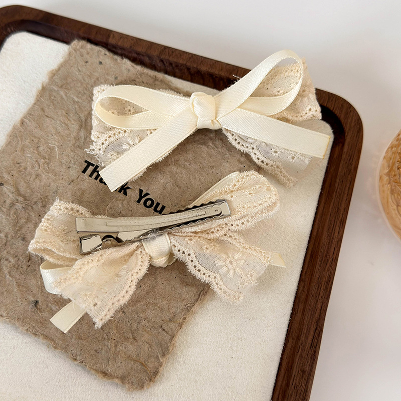 Vintage Lace Hair Clip Handmad - Hair Care Lotion 评论和价格
