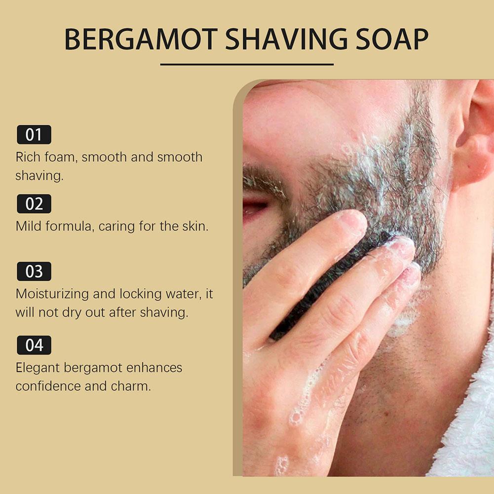 Bergamot Shaving Soap for Men  - Hair Care Lotion 评论和价格
