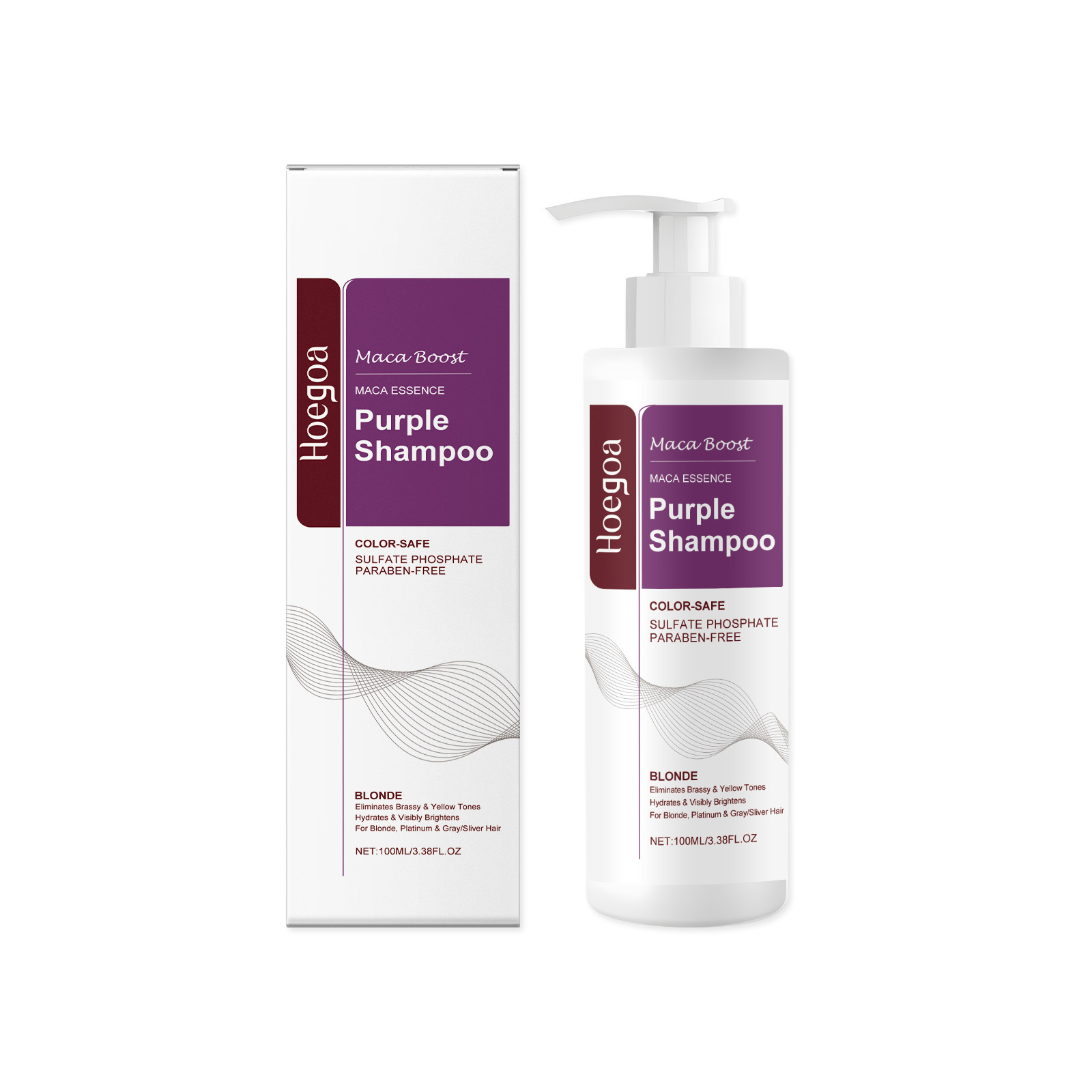 Purple Hair Shampoo Gentle Cle - Purple Toning Shampoo 评论和价格